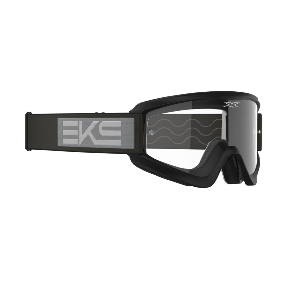 EKS Gox Flat-Out Black/Grey Clear Goggle