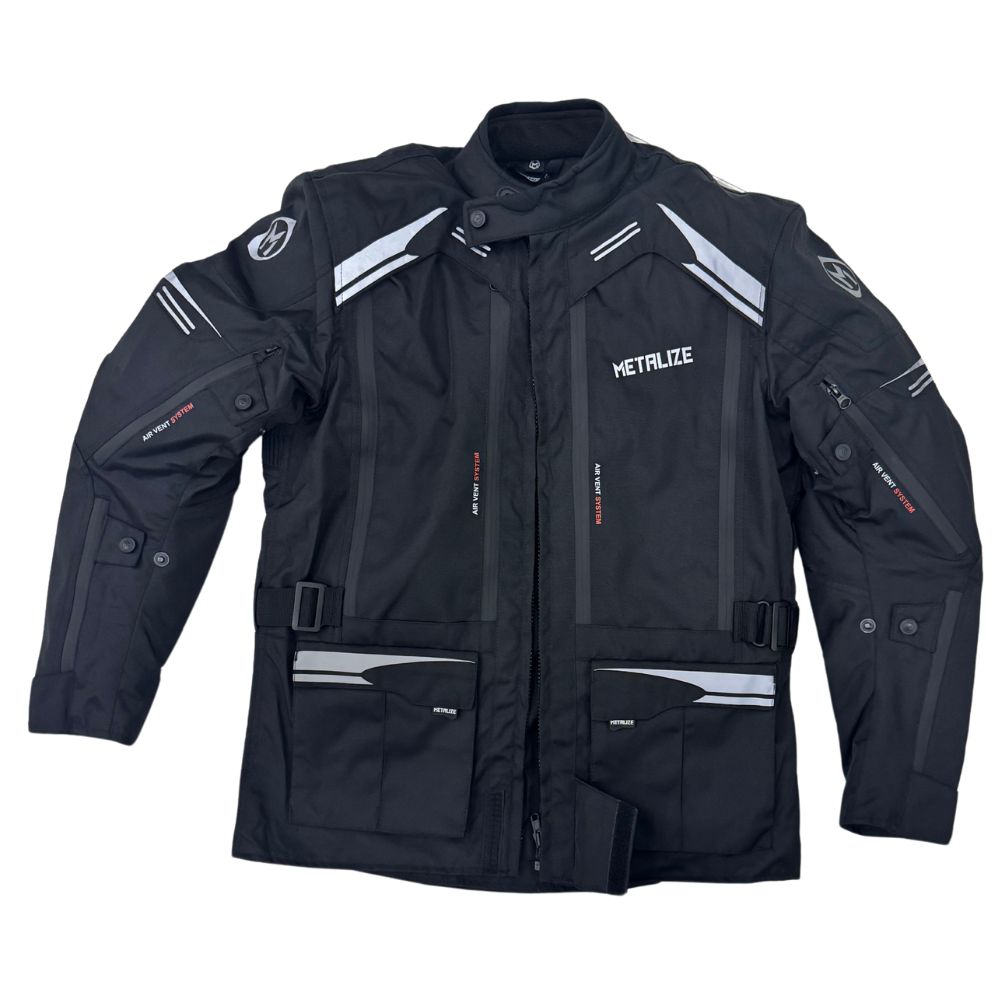 Metalize 440 V2 Motorcycle Padded Inner Black Jacket