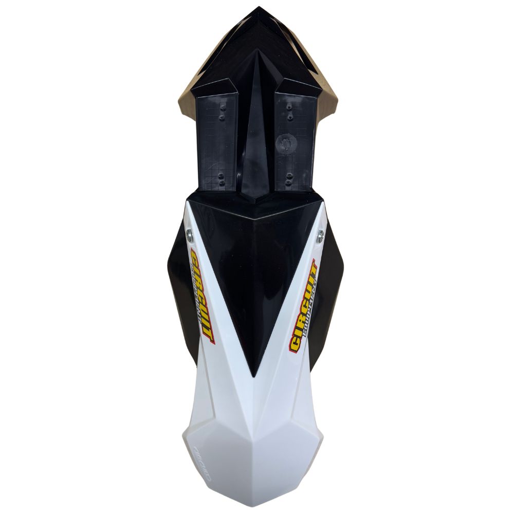 Circuit Equipment Black/White Stealth Front Fender