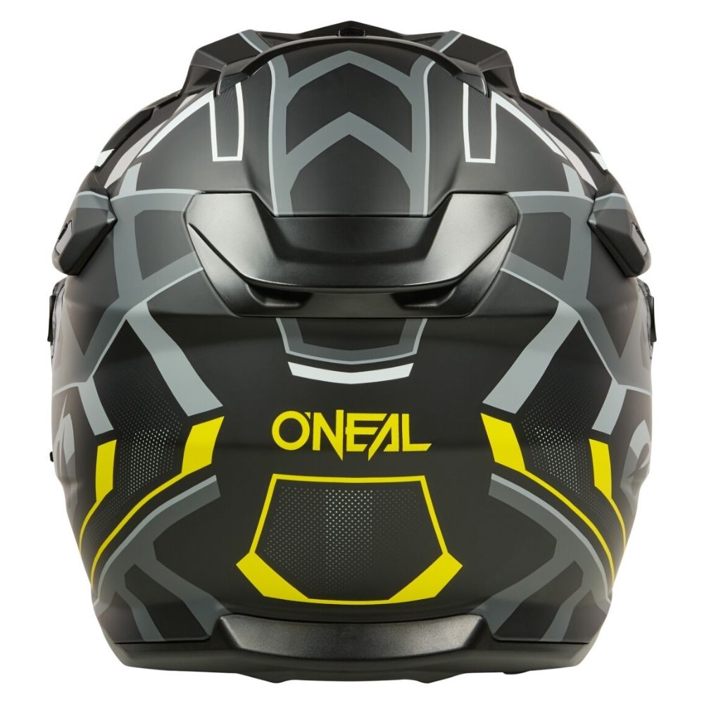 O'Neal D-SRS Square V.22 Black/Yellow/Grey Helmet