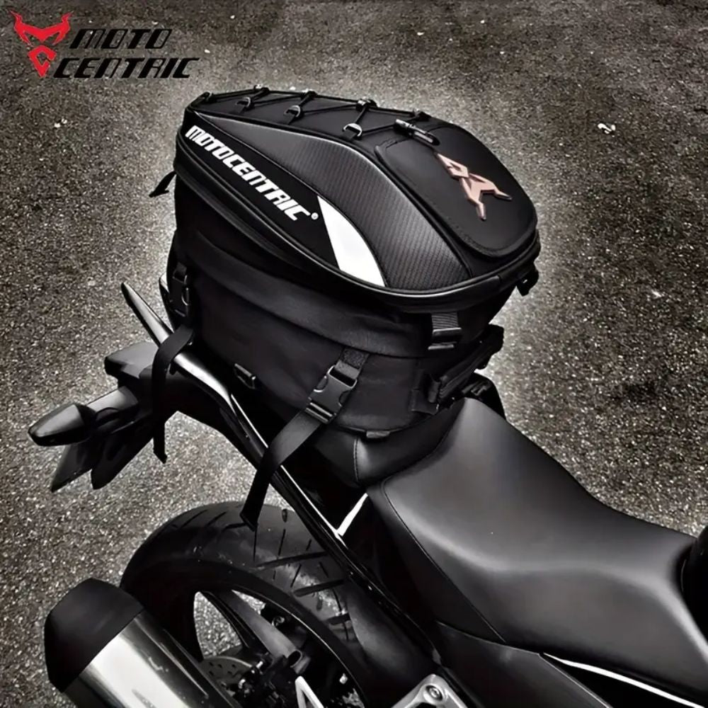 MotoCentric Waterproof Dual Back Pack & Travel Tail Bag