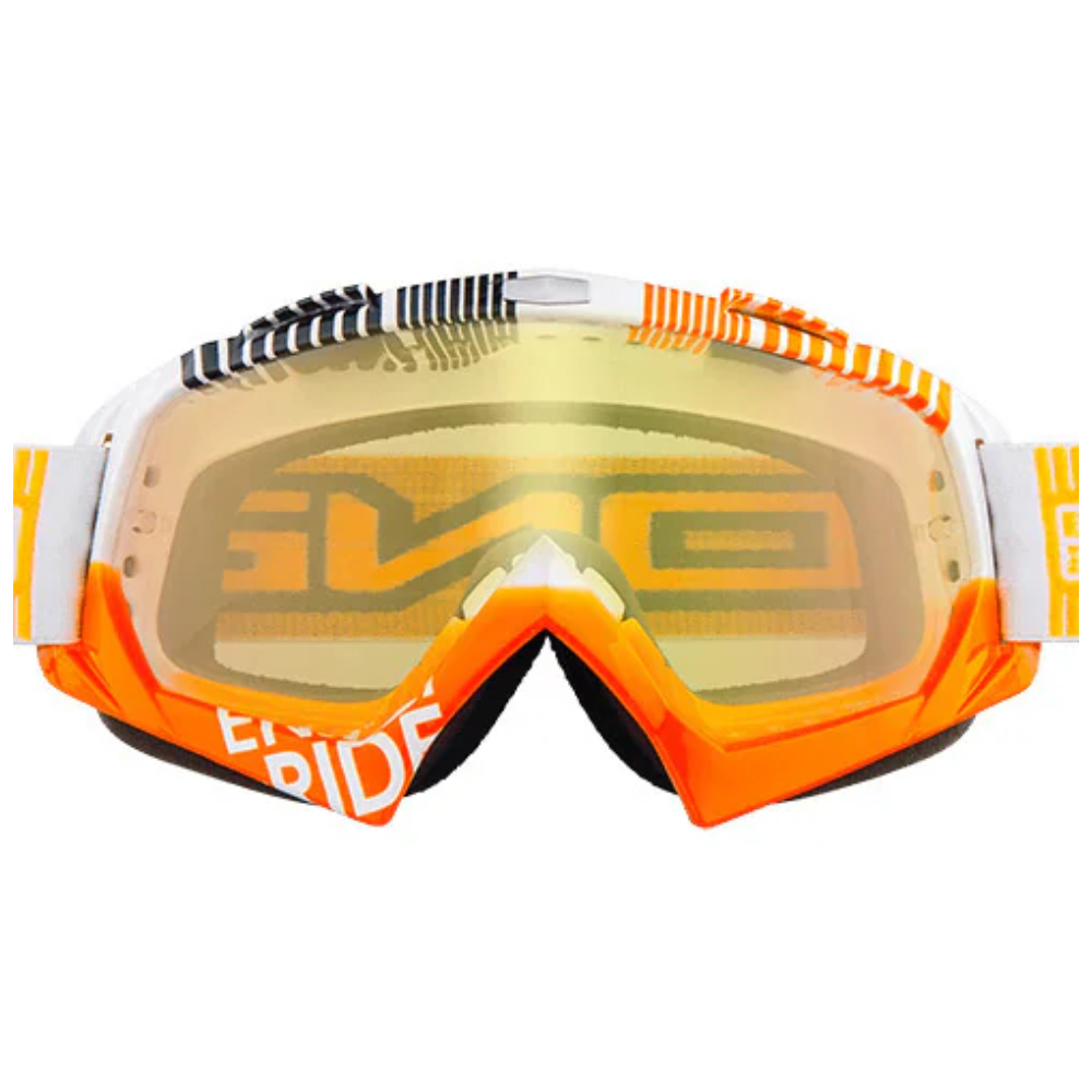 O'Neal B-Flex ETR White/Orange Radium Goggle