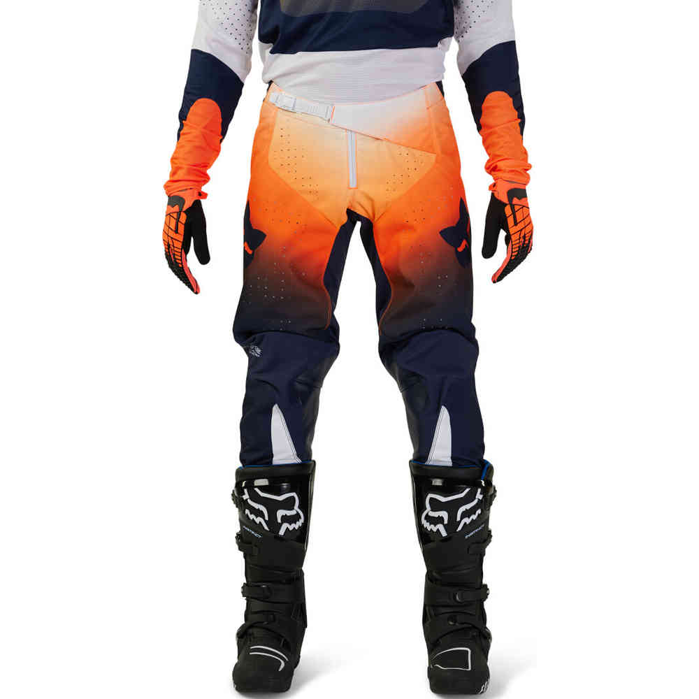 MC Auto: Fox 360 Revise Navy/Orange Pants