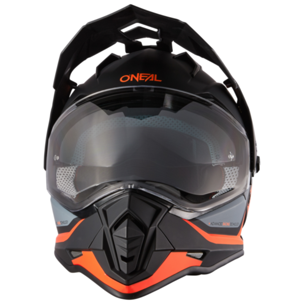 MC Auto: O'Neal Sierra R V.24 Orange/Black/Grey Helmet