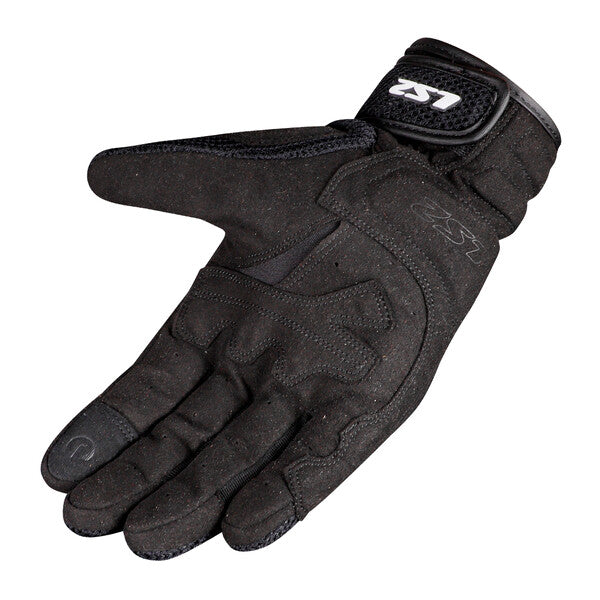 LS2 Kubra Man Black Motorcycle Gloves