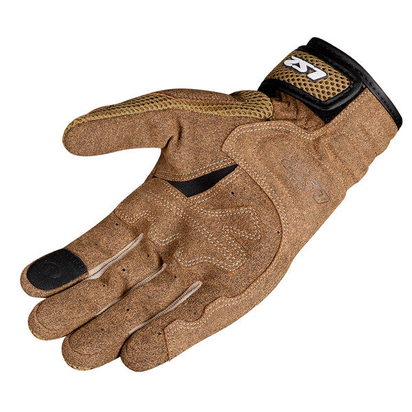 LS2 Kubra Man Brown Motorcycle Gloves
