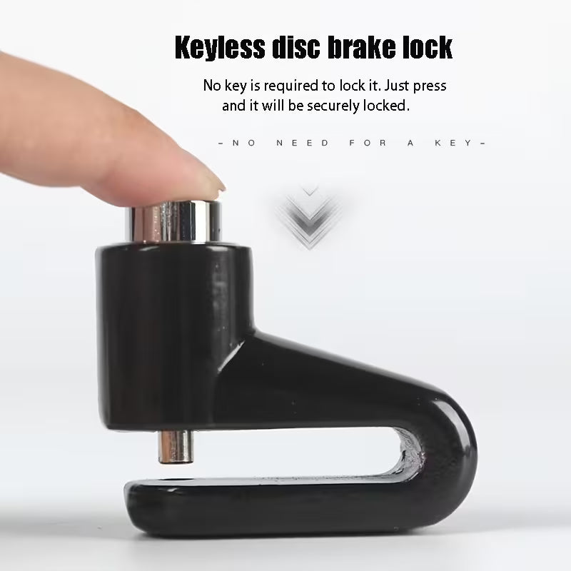 Aftermarket Heavy-Duty Motorcycle Disc Lock
