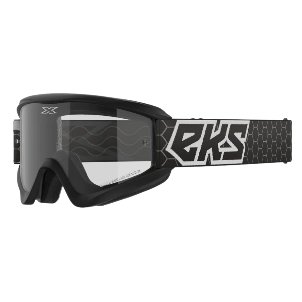 EKS Gox Flat Out Black Clear Goggle
