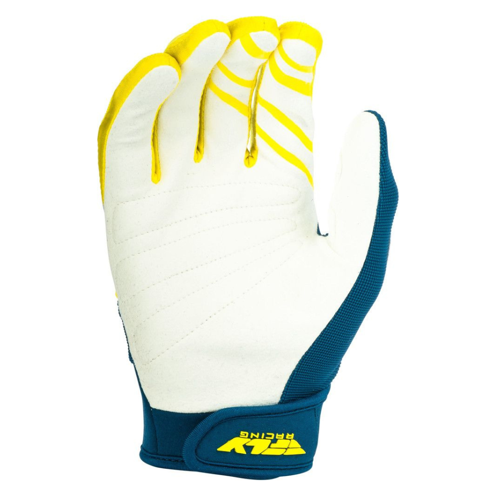 Fly Kids F-16 Yellow/White/Navy Gloves