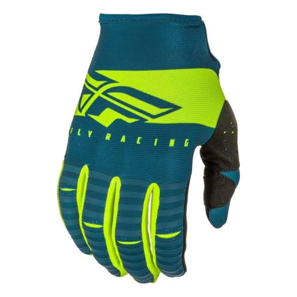 Fly Kinetic Navy/Hi-Vis Gloves