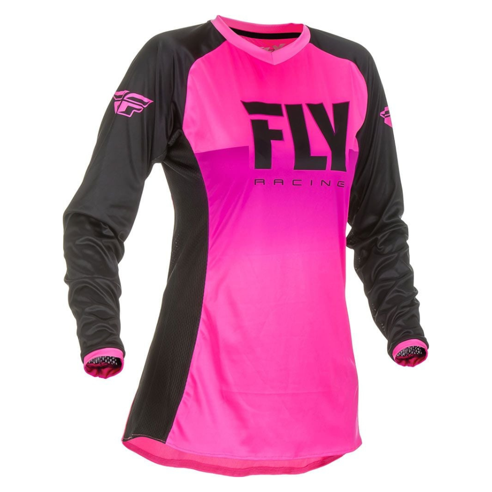 Fly Women's Lite Pink/Black Jersey