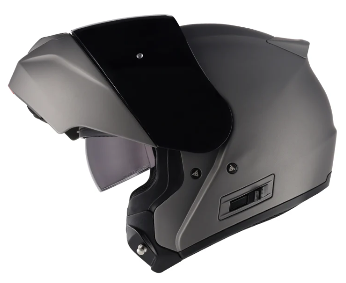 Spirit Fusion 2.0 Matt Metallic Charcoal Modular Helmet