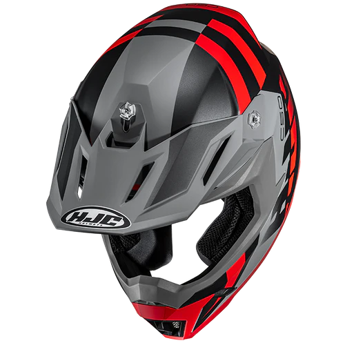 HJC C50 Mirage Grey/Red Helmet