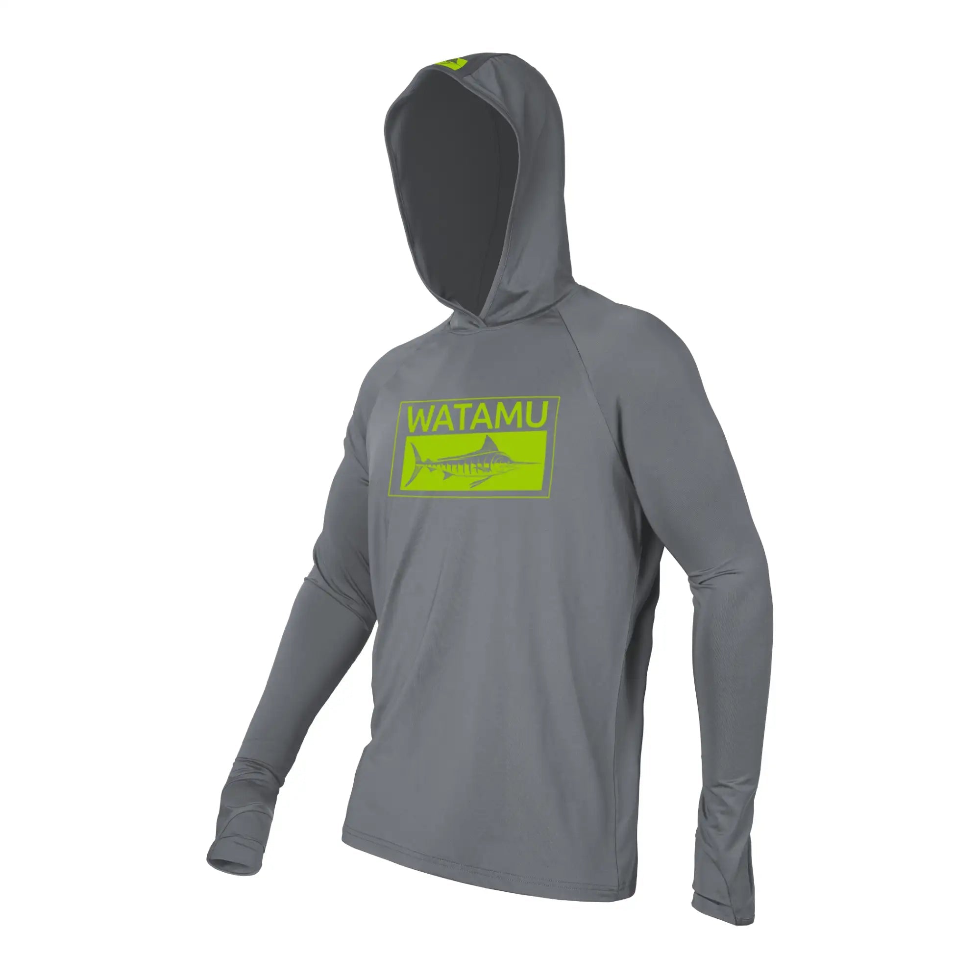 Watamu Kariba Grey Performance Hoody Top