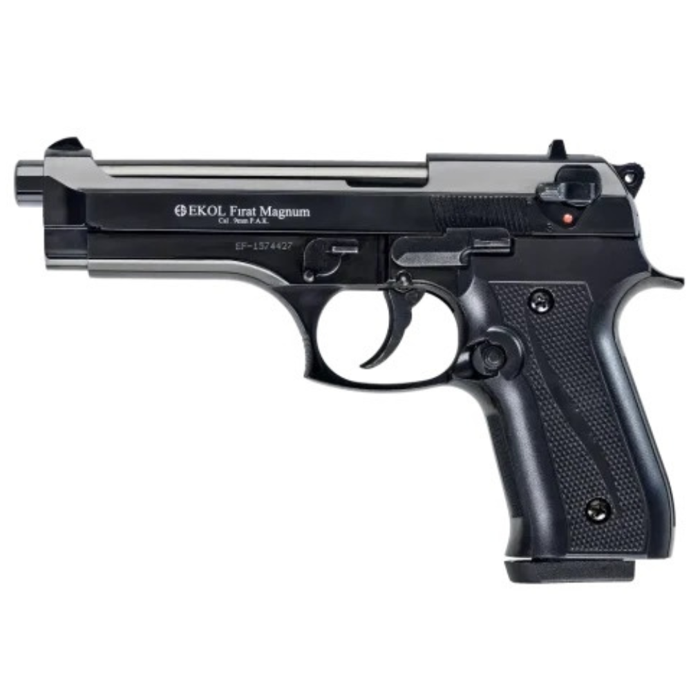 Ekol Firat Magnum Matte Black Blank Gun
