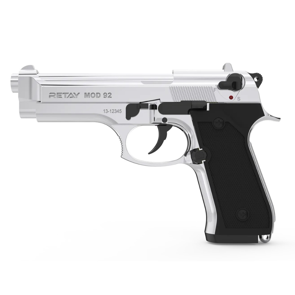 Retay MOD92 Silver Blank Gun