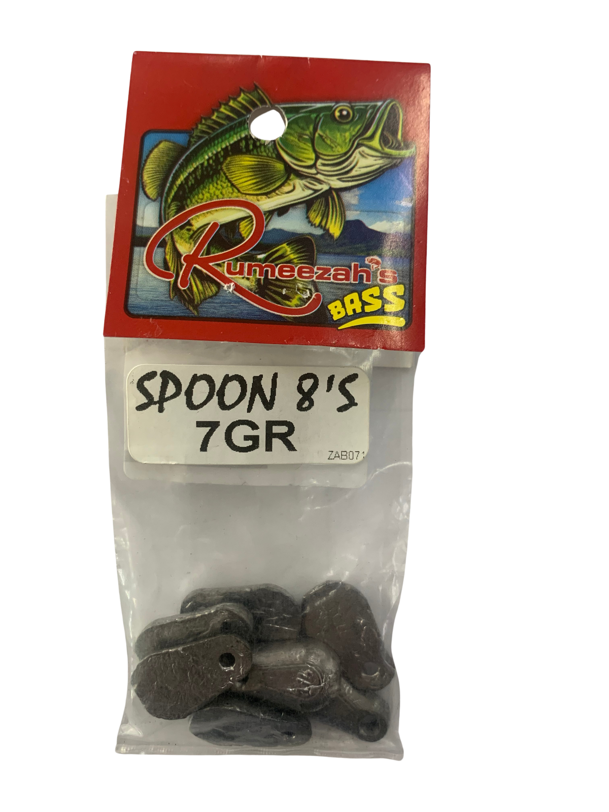 Rumeezahs Spoon 7g Bass Sinkers Sinkers 8PCS