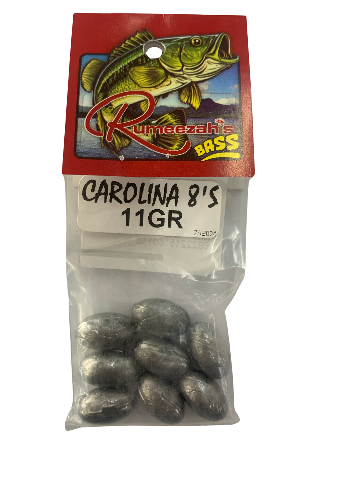 Rumeezahs Carolina 11g Bass Sinkers Sinkers 8PCS