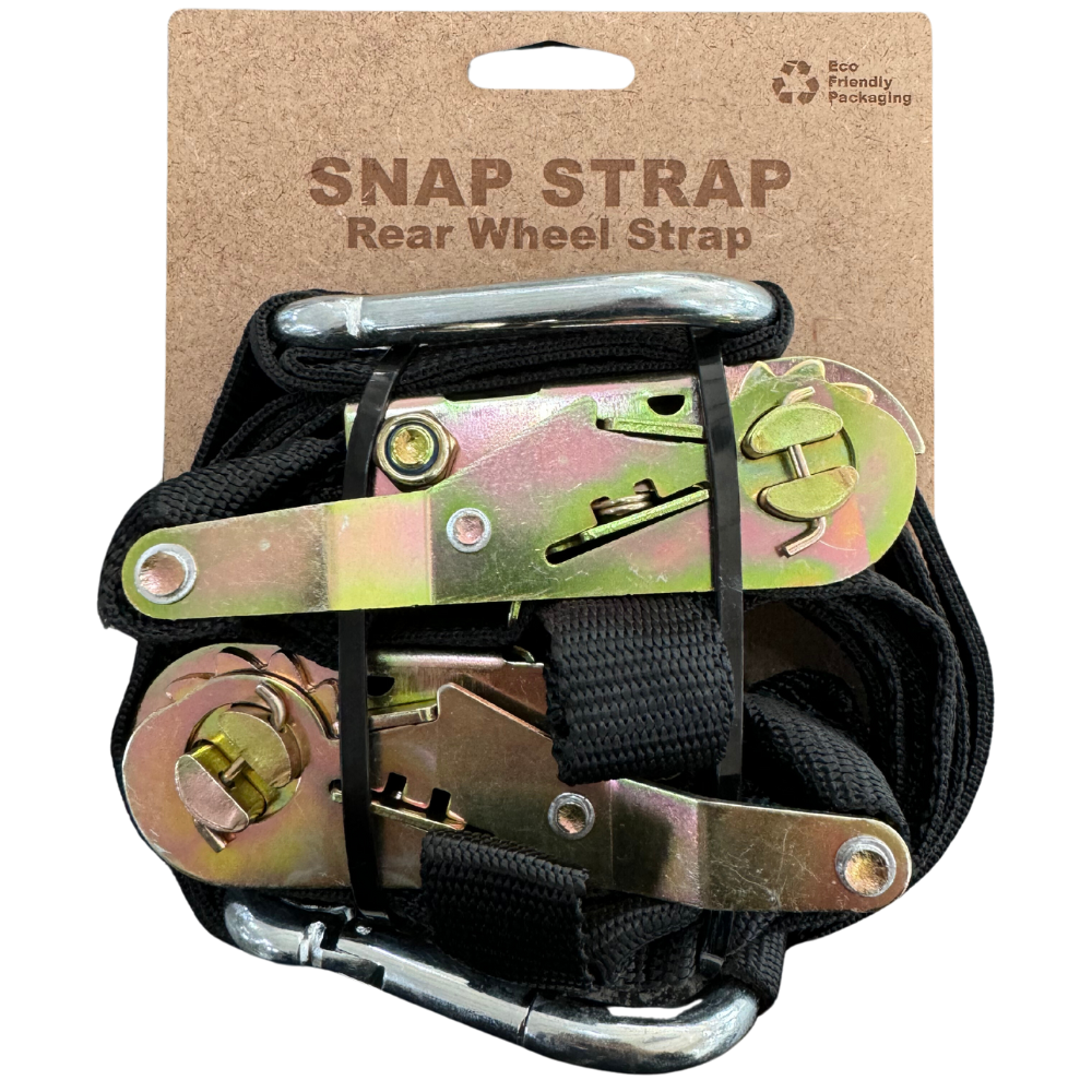 Snap Strap Rear Wheel 25mm Motorcycle Tie Downs
