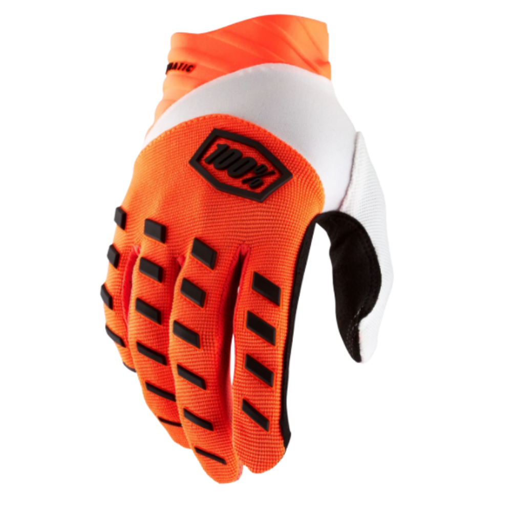 MC Auto: 100% Airmatic Fluo Orange Gloves
