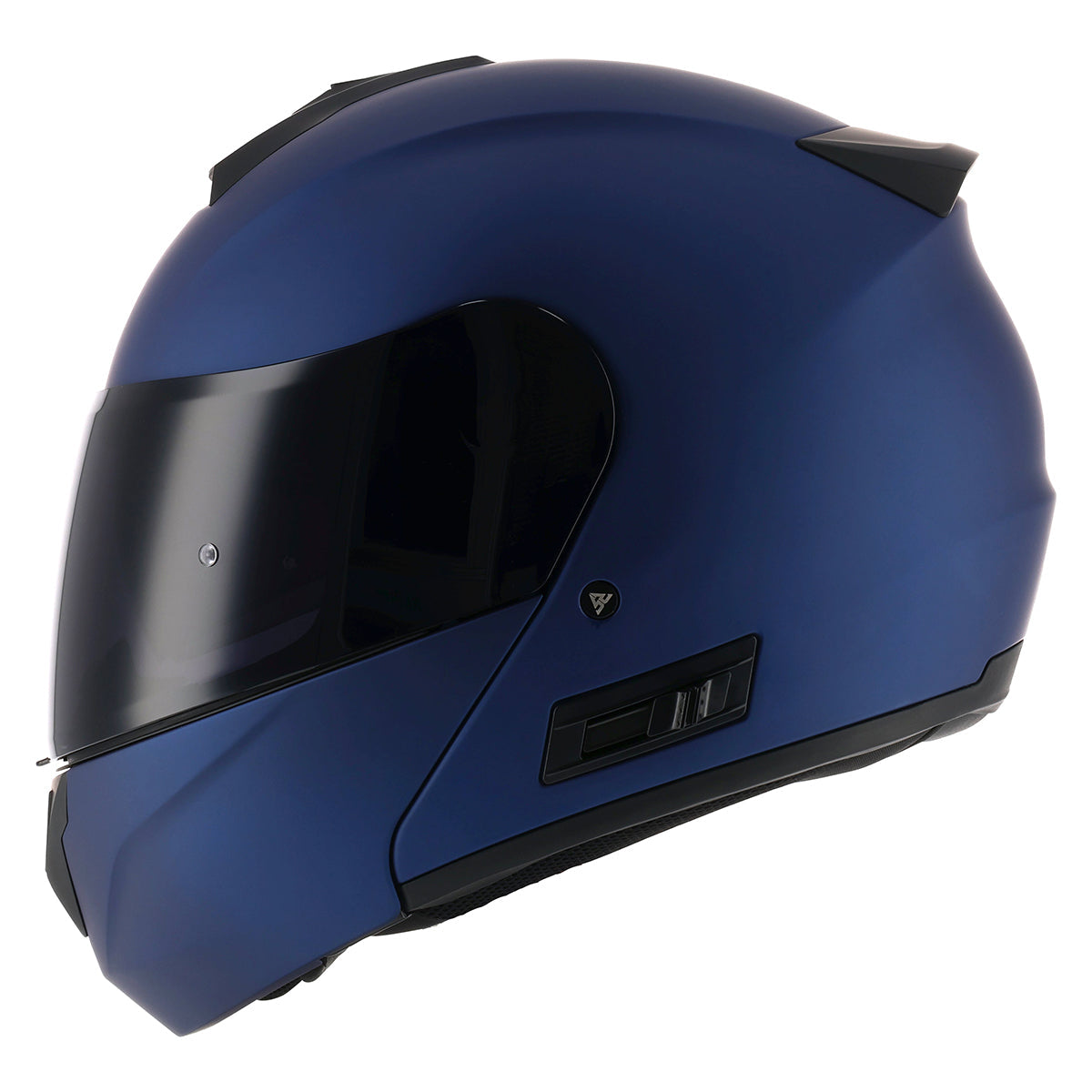 SGI Fusion 2.0 Matt Metallic Blue Modular Helmet