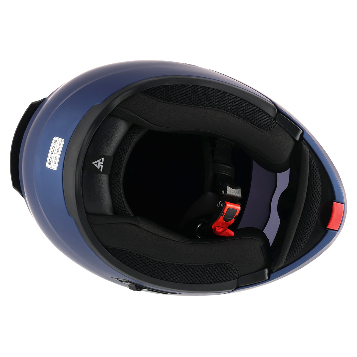 SGI Fusion 2.0 Matt Metallic Blue Modular Helmet