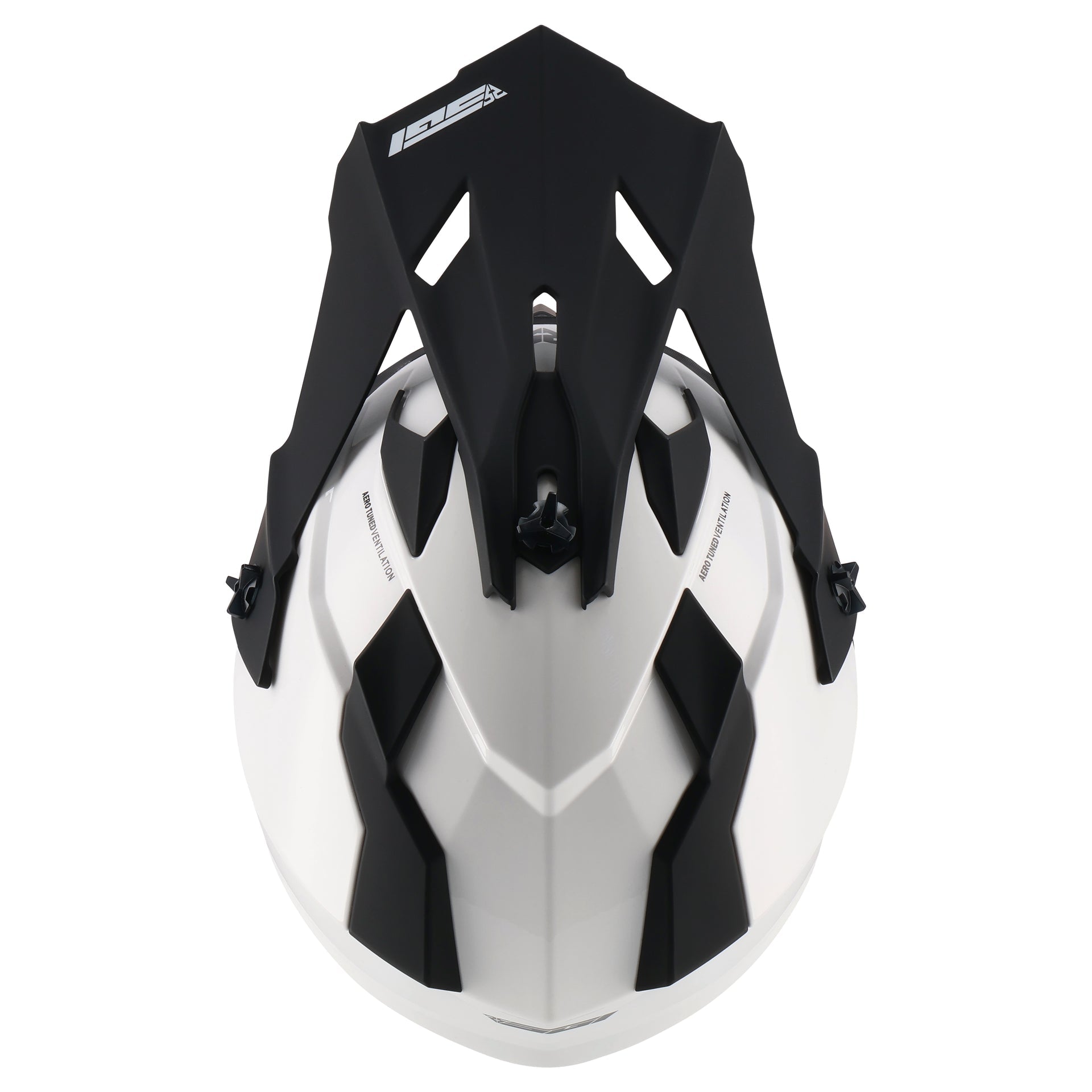 SGI Rapid Youth MX Gloss White Helmet