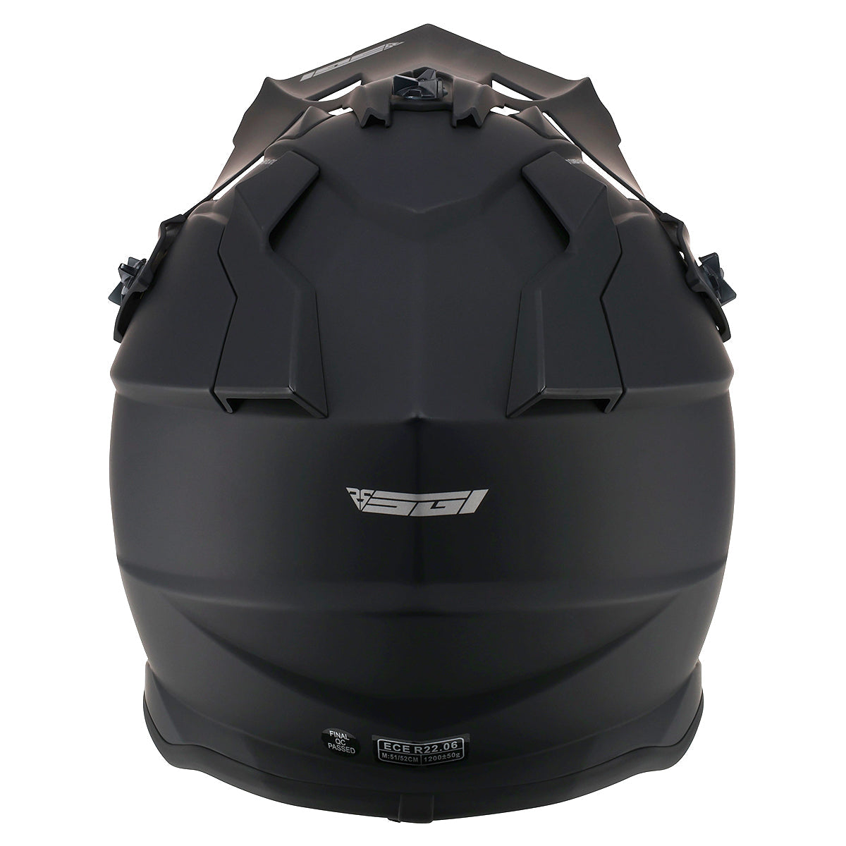 SGI Rapid Youth MX Matt Black Helmet