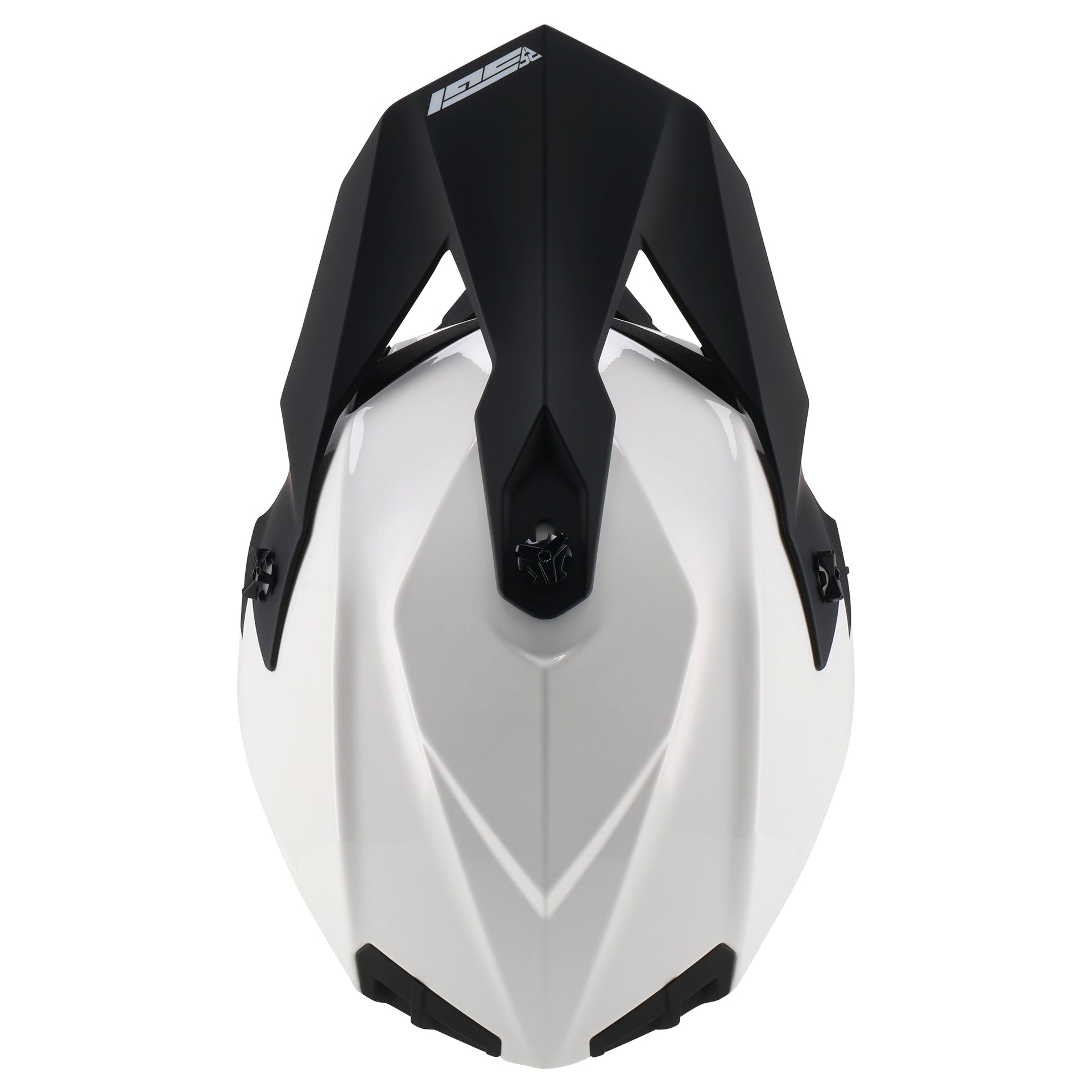 SGI Vortex MX Gloss White Helmet