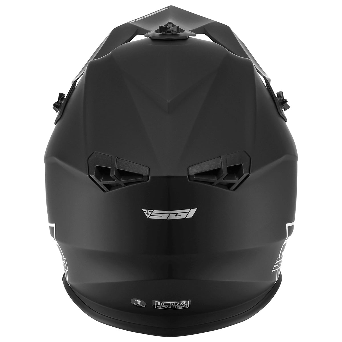 SGI Vortex MX Matt Black Helmet