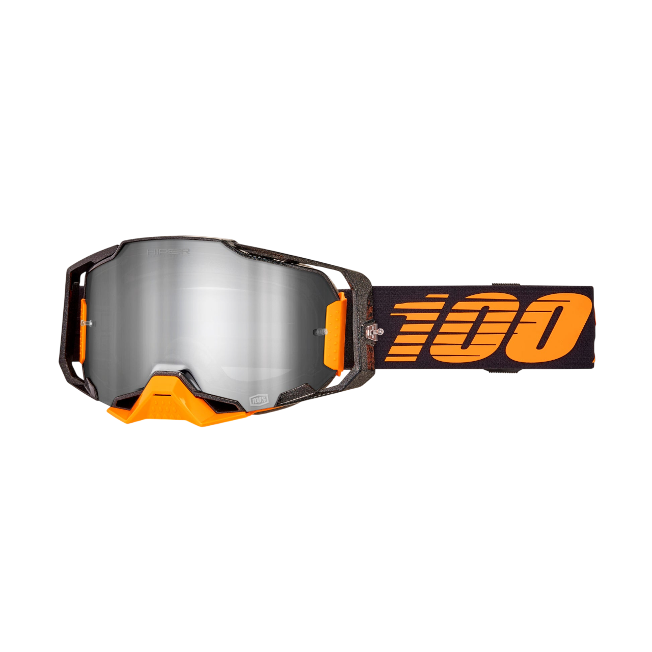 100% Armega Acosta HiPER Mirror Silver Lens Goggle