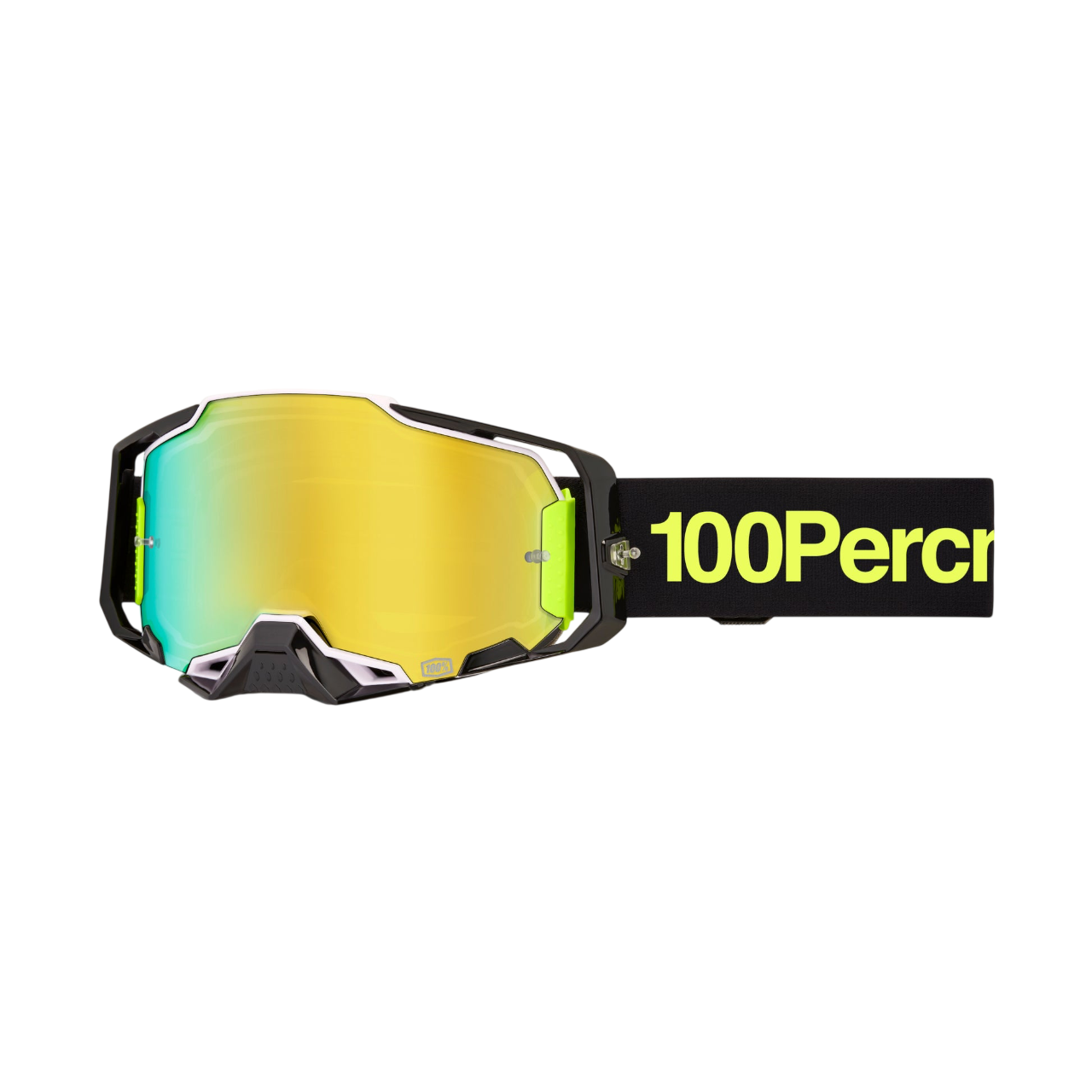 100% Armega Orban Mirror Gold Lens Goggle