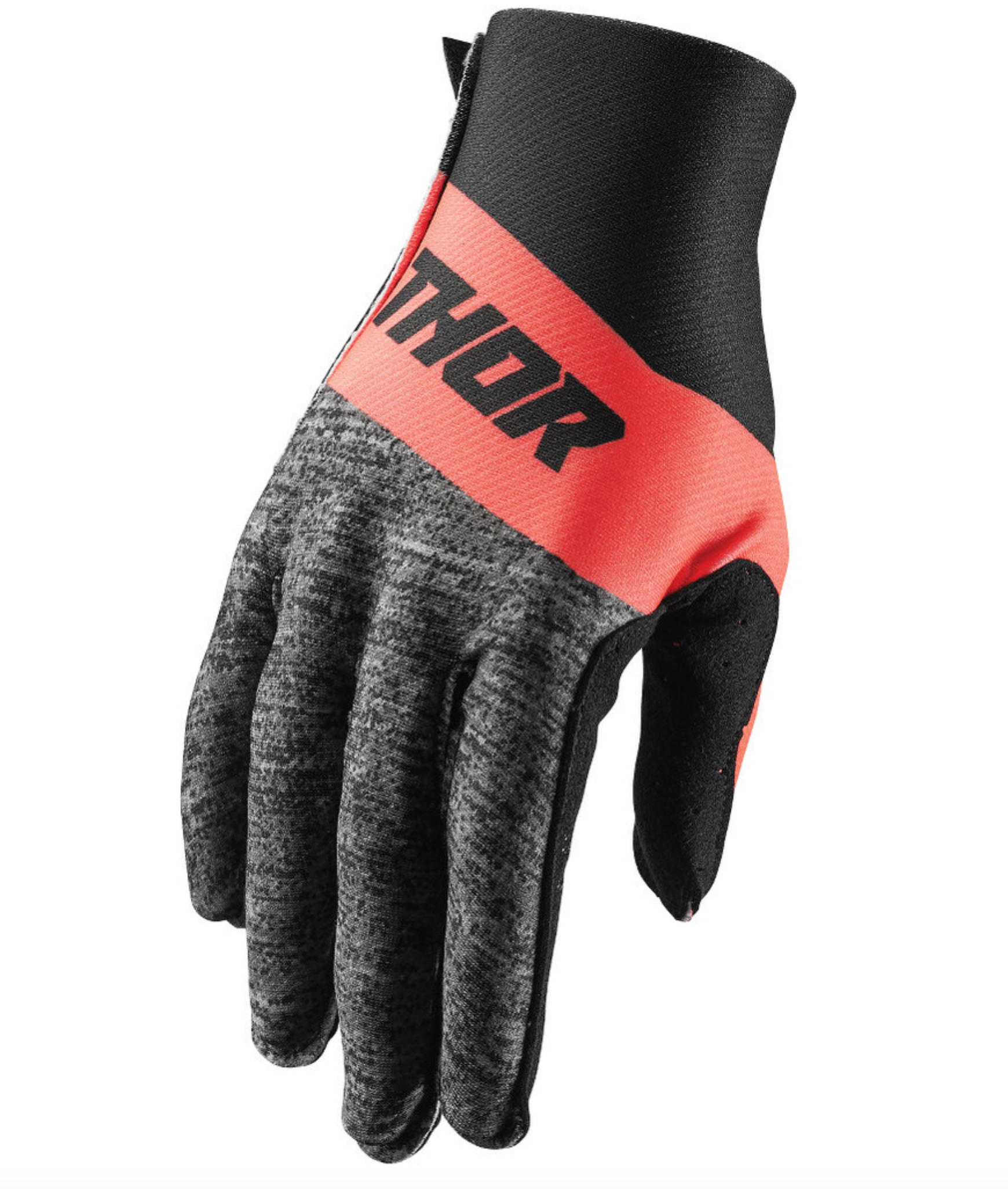 Thor Invert Black/Coral Gloves