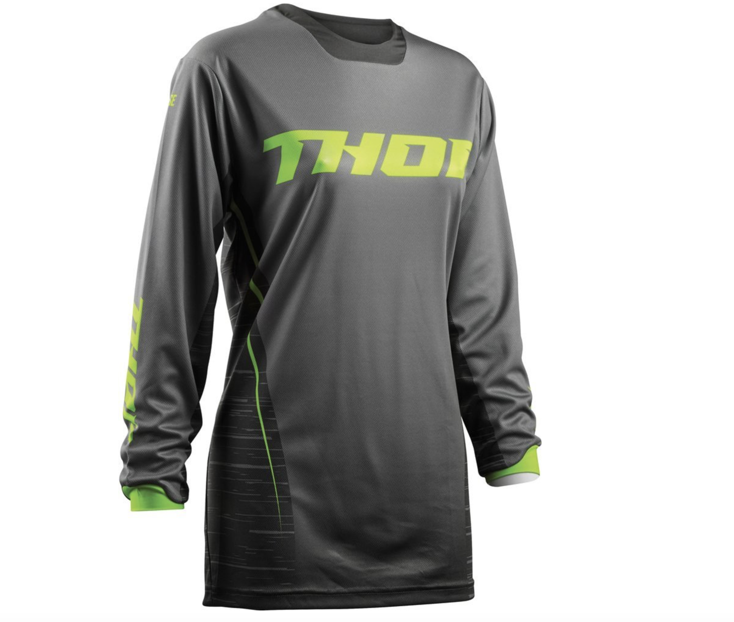 Thor Women's Pulse Grey/Lime Jersey