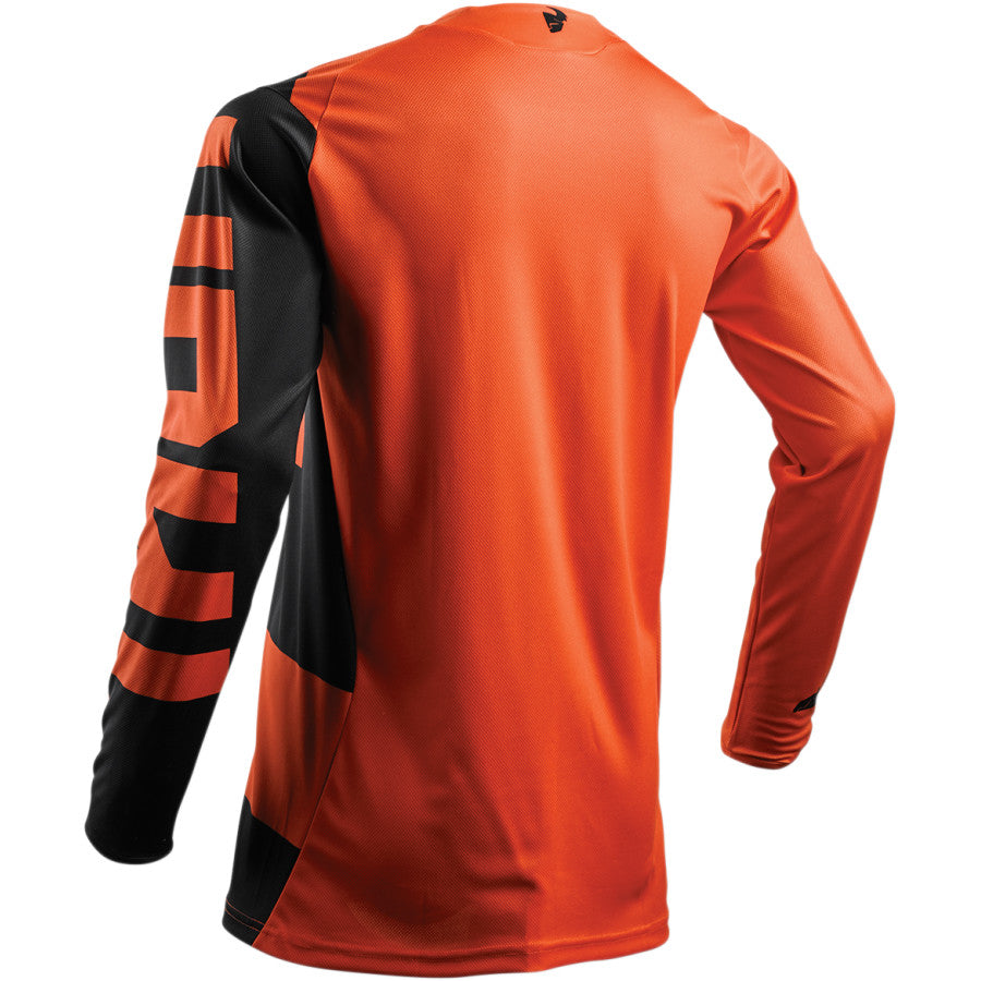 Thor Pulse Level Black/Orange Jersey