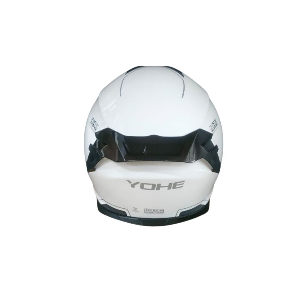 YOHE 986A Shinny White Helmet
