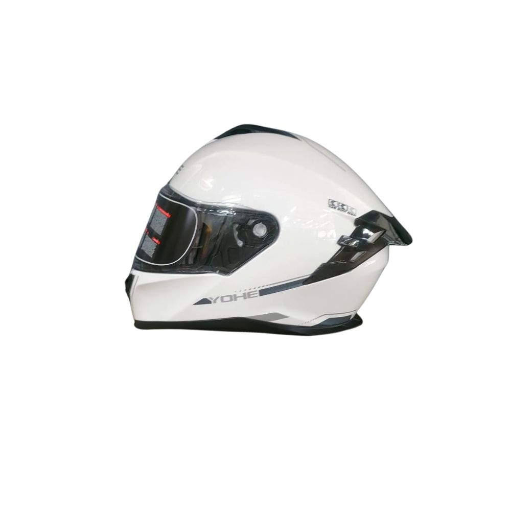 YOHE 986A Shinny White Helmet