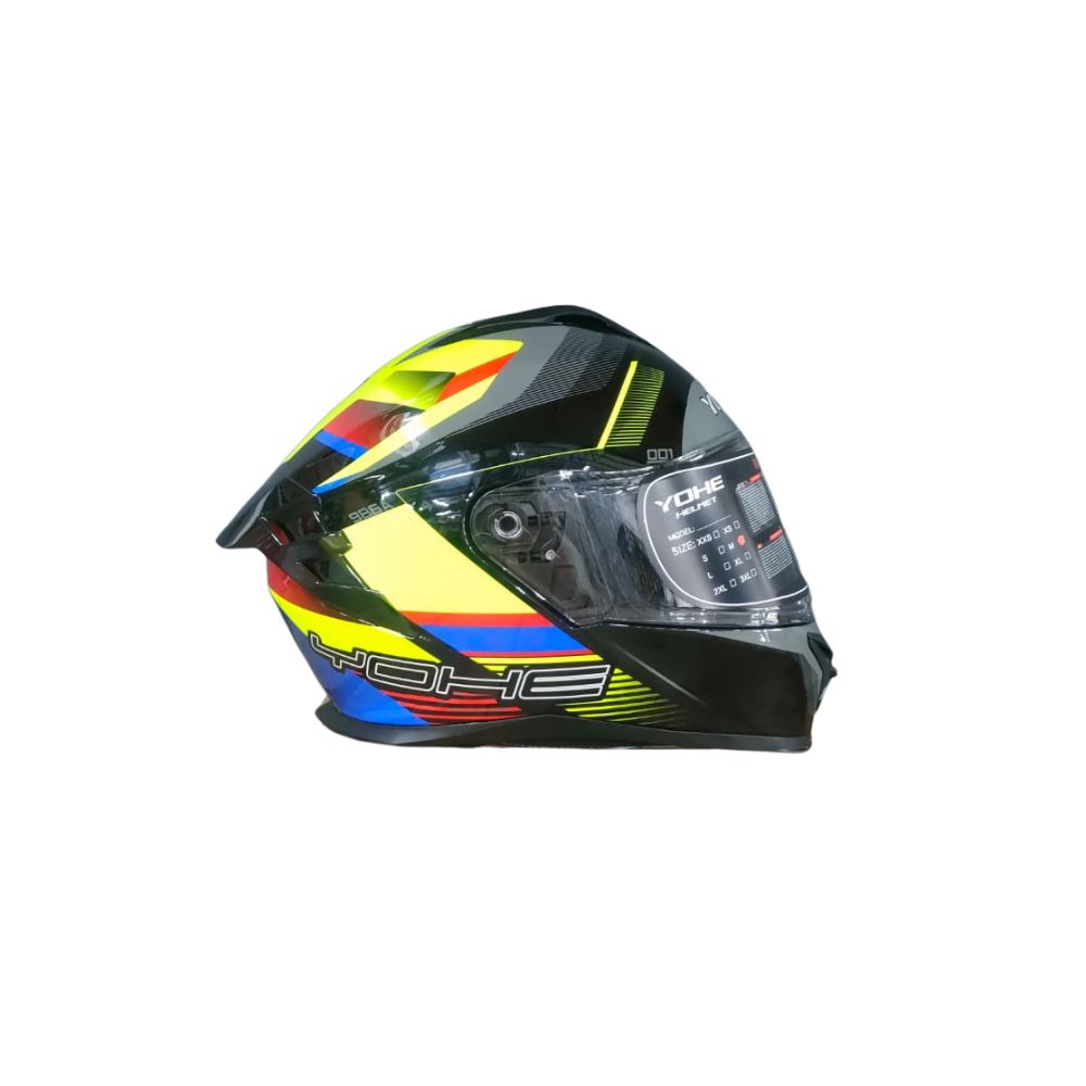 YOHE 986A Shinny Multi Colour Helmet