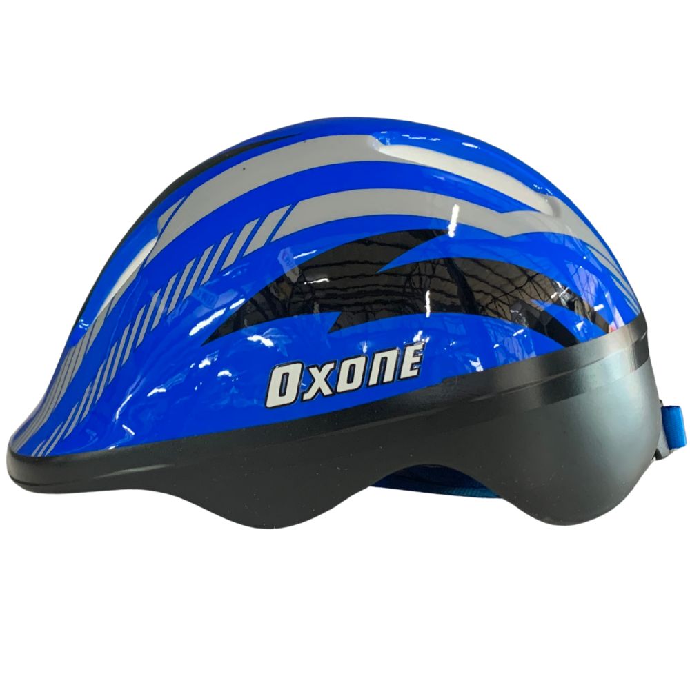 Oxone MV6 Blue/Black Kids Bicycle Helmet