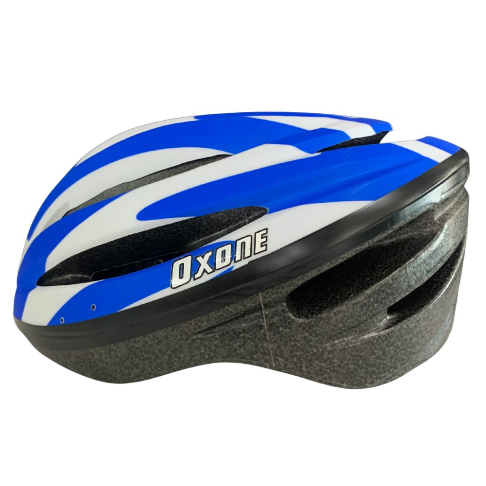 Oxone HB13 Blue/White Bicycle Helmet