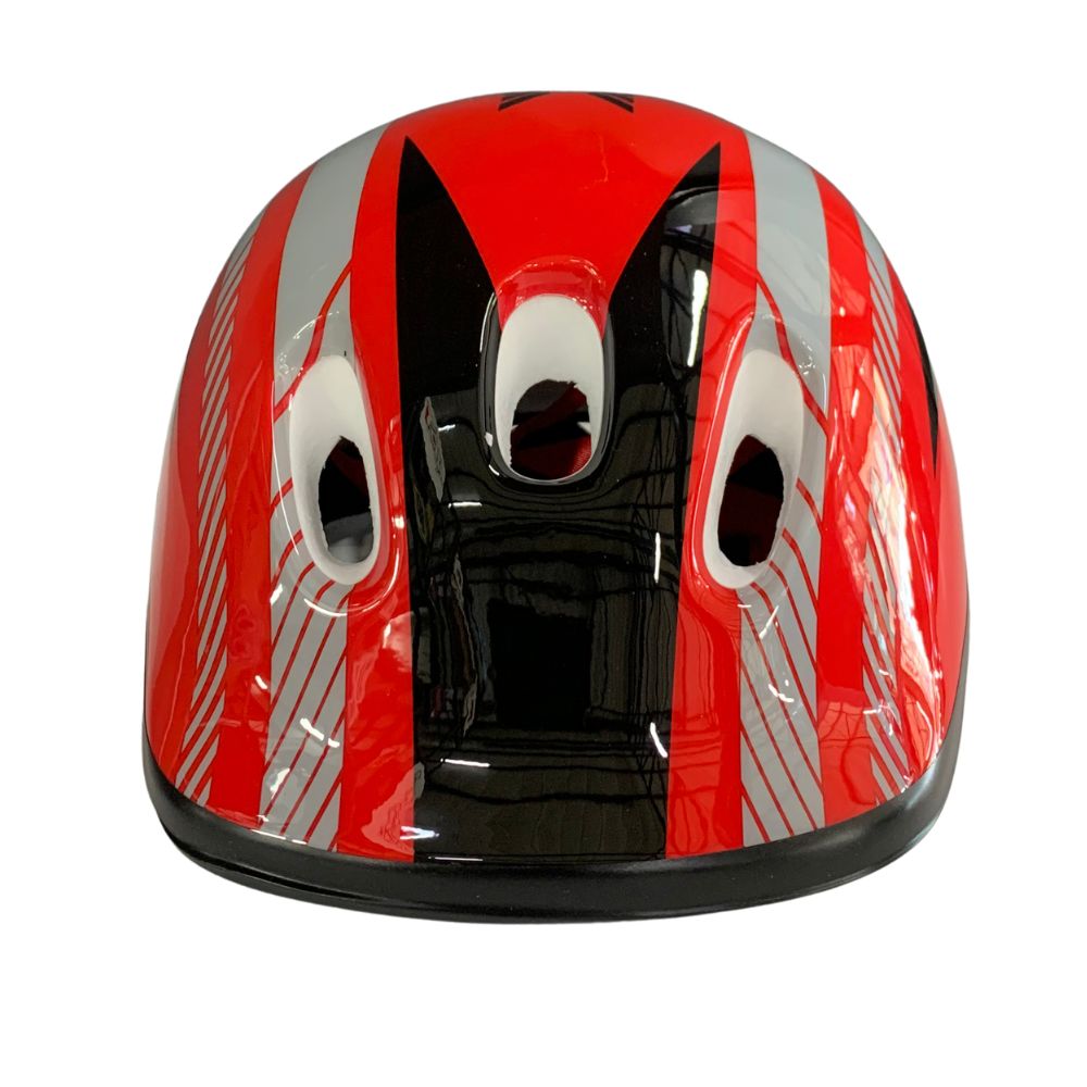 Oxone MV6 Red/Black Kids Bicycle Helmet