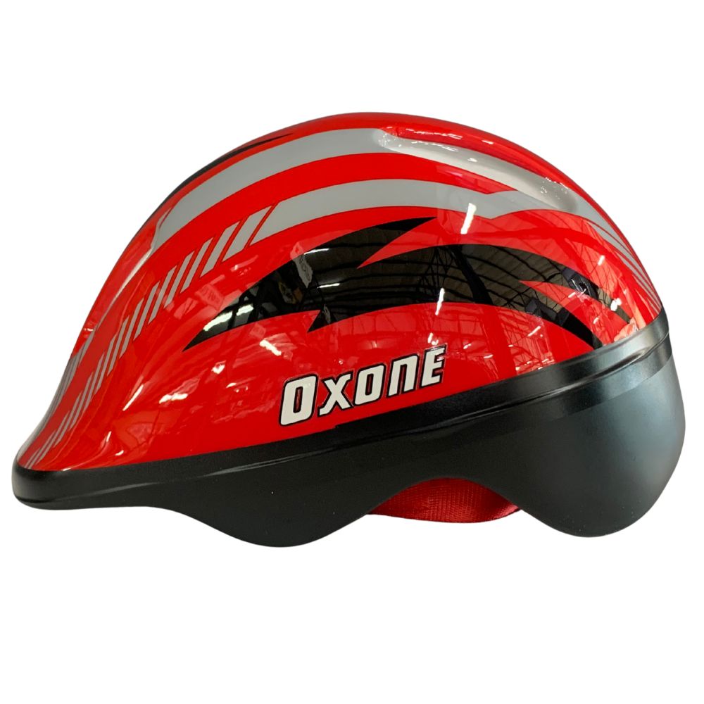 Oxone MV6 Red/Black Kids Bicycle Helmet