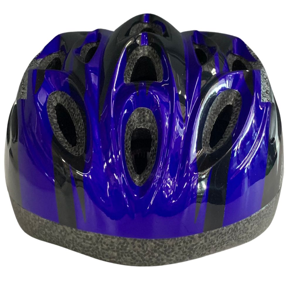Aftermarket Black/Blue Bicycle Helmet