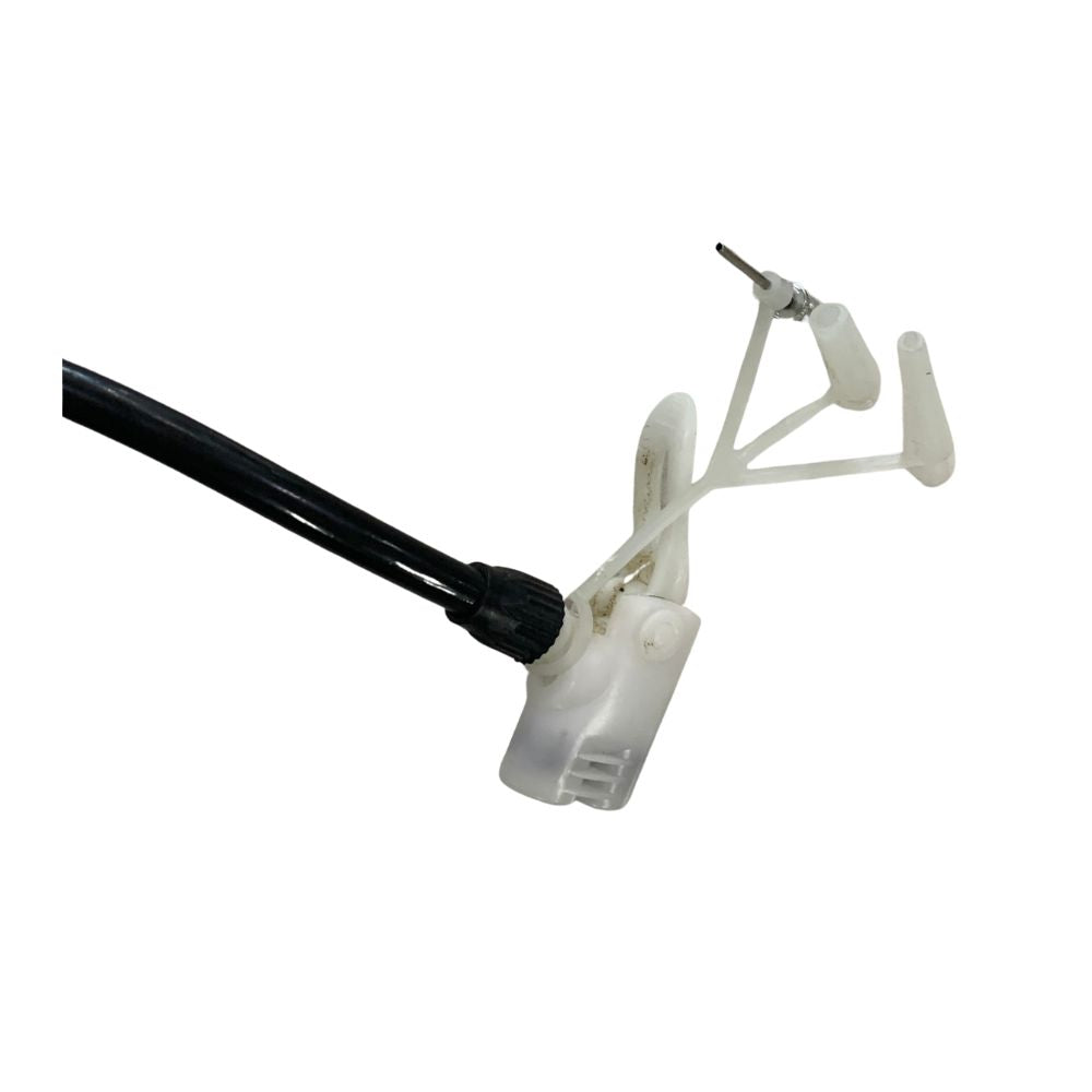 Pyramid Gauge N/Type Black Bicycle Floor Pump