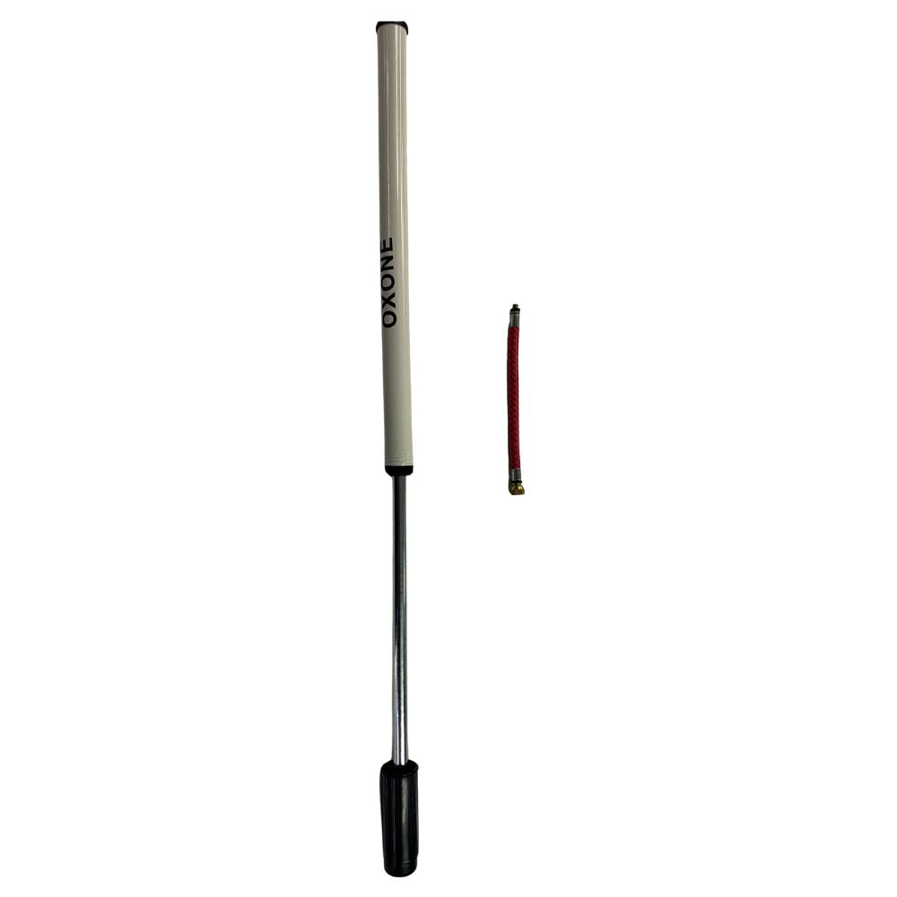 Oxone White PVC Bicycle Pump