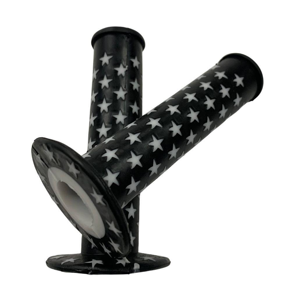 Aftermarket BMX Star No Hole Black Grips
