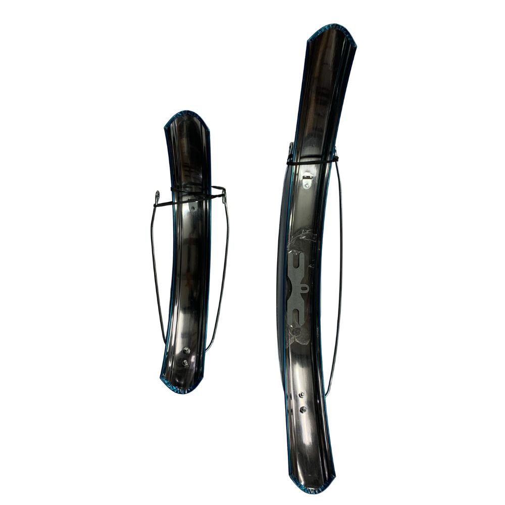 Aftermarket Chrome Plated Long Mud Guards