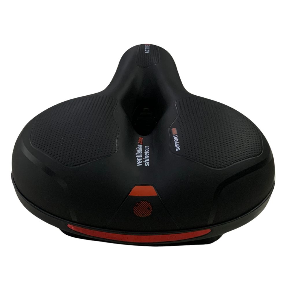 Shinetour Black Spring Hole Saddle