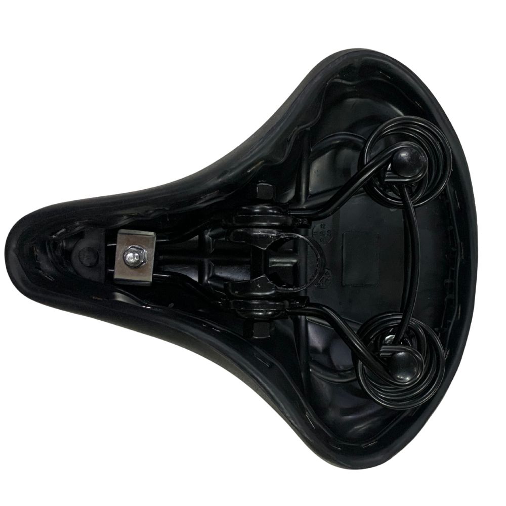 Pyramid Plain A228 Black Spring Saddle