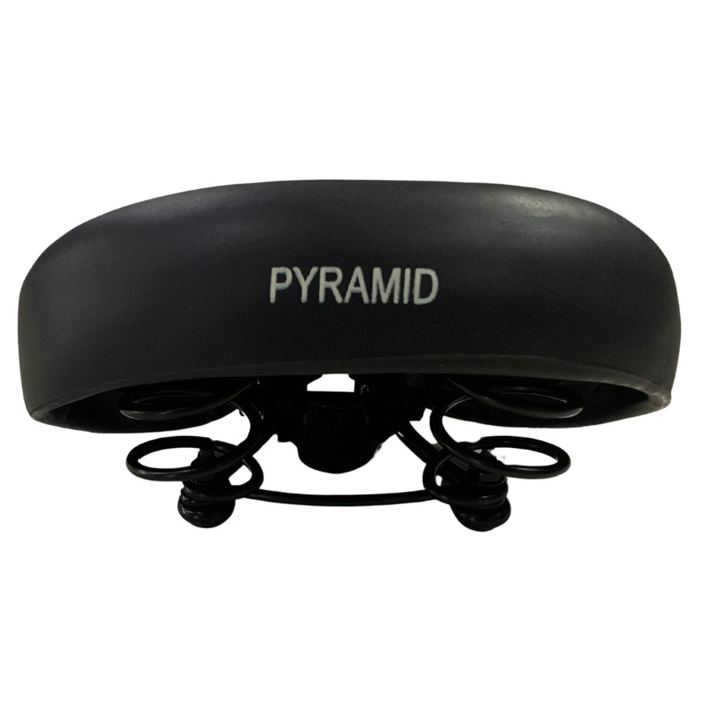 Pyramid Plain A228 Black Spring Saddle